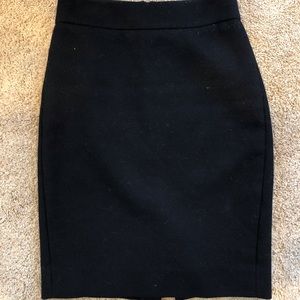 J. Crew Wool Pencil Skirt 00P